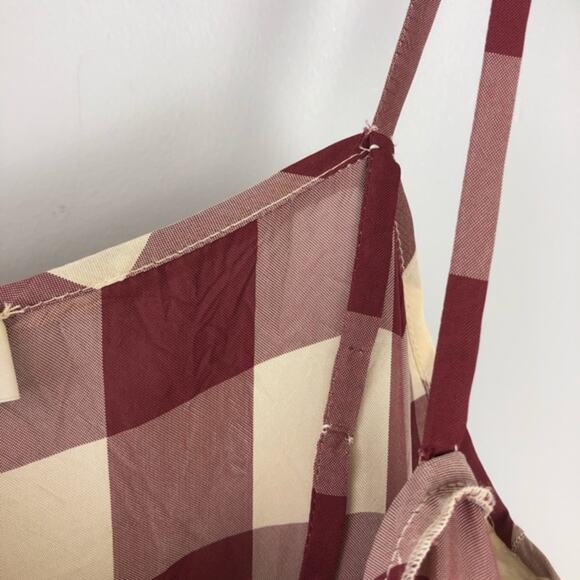 STELLA MCCARTNEY Drop Waist Check Dress Sz 12 - Picture 9 of 11